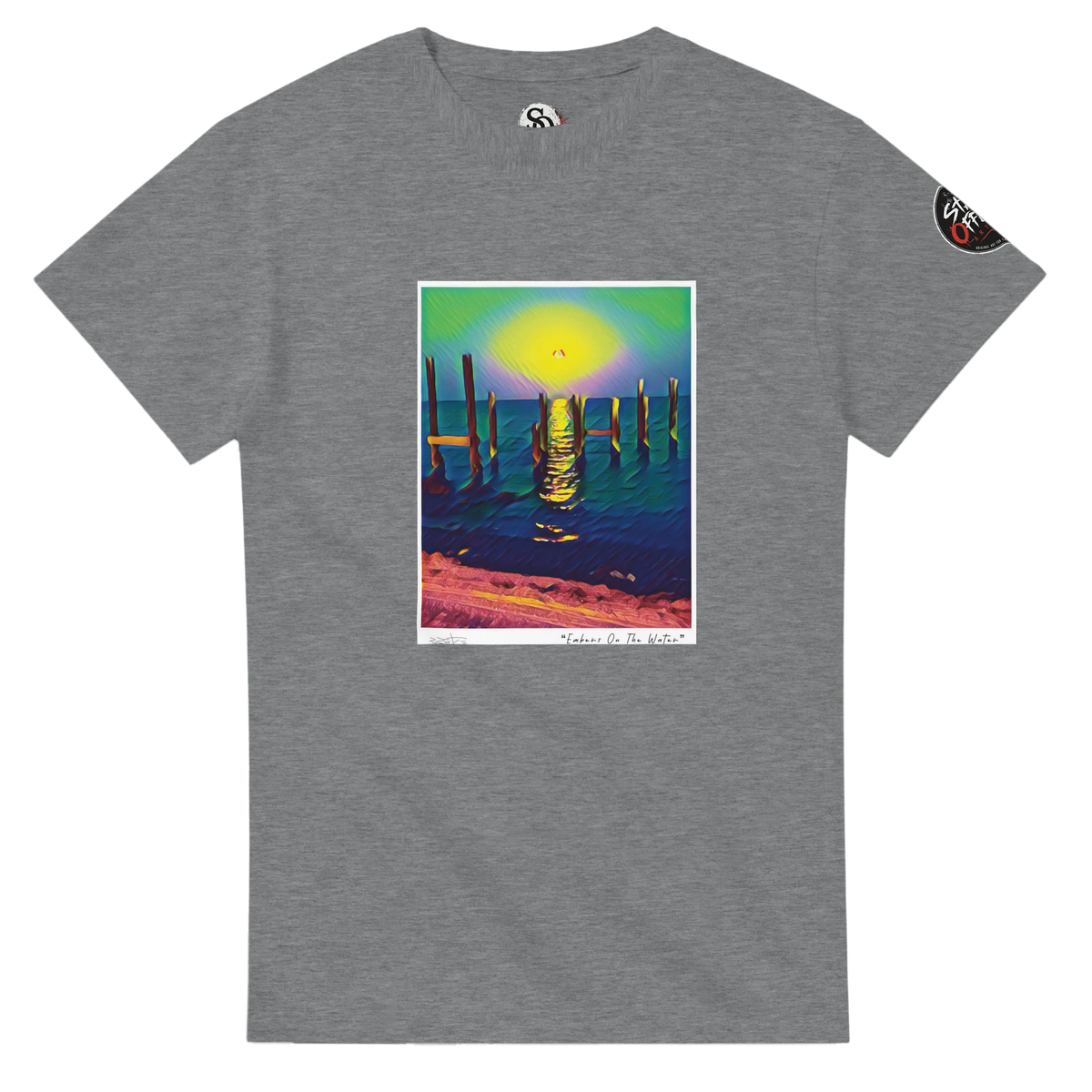 Embers on the Water T-shirt product view