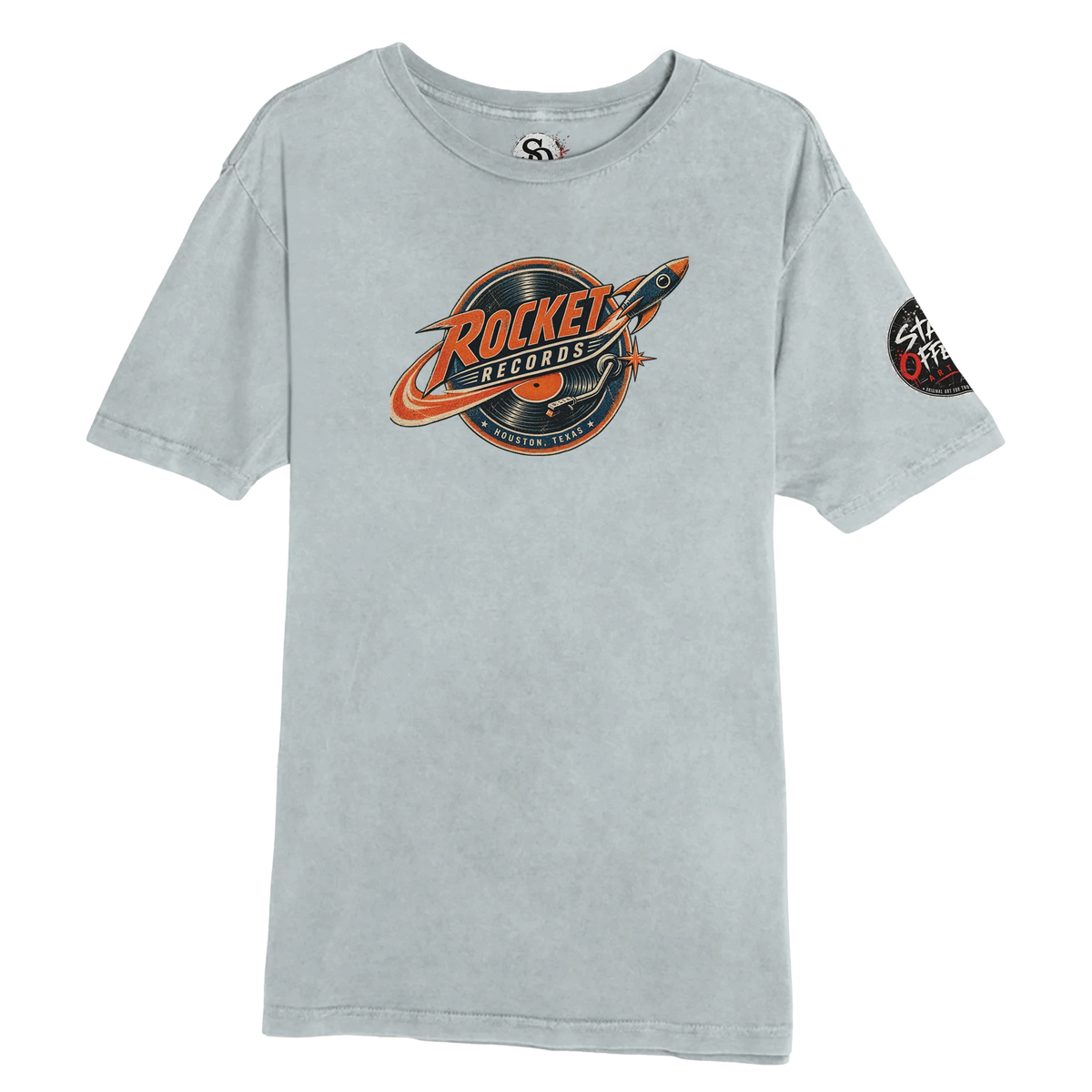 Rocket Records T-shirt product view