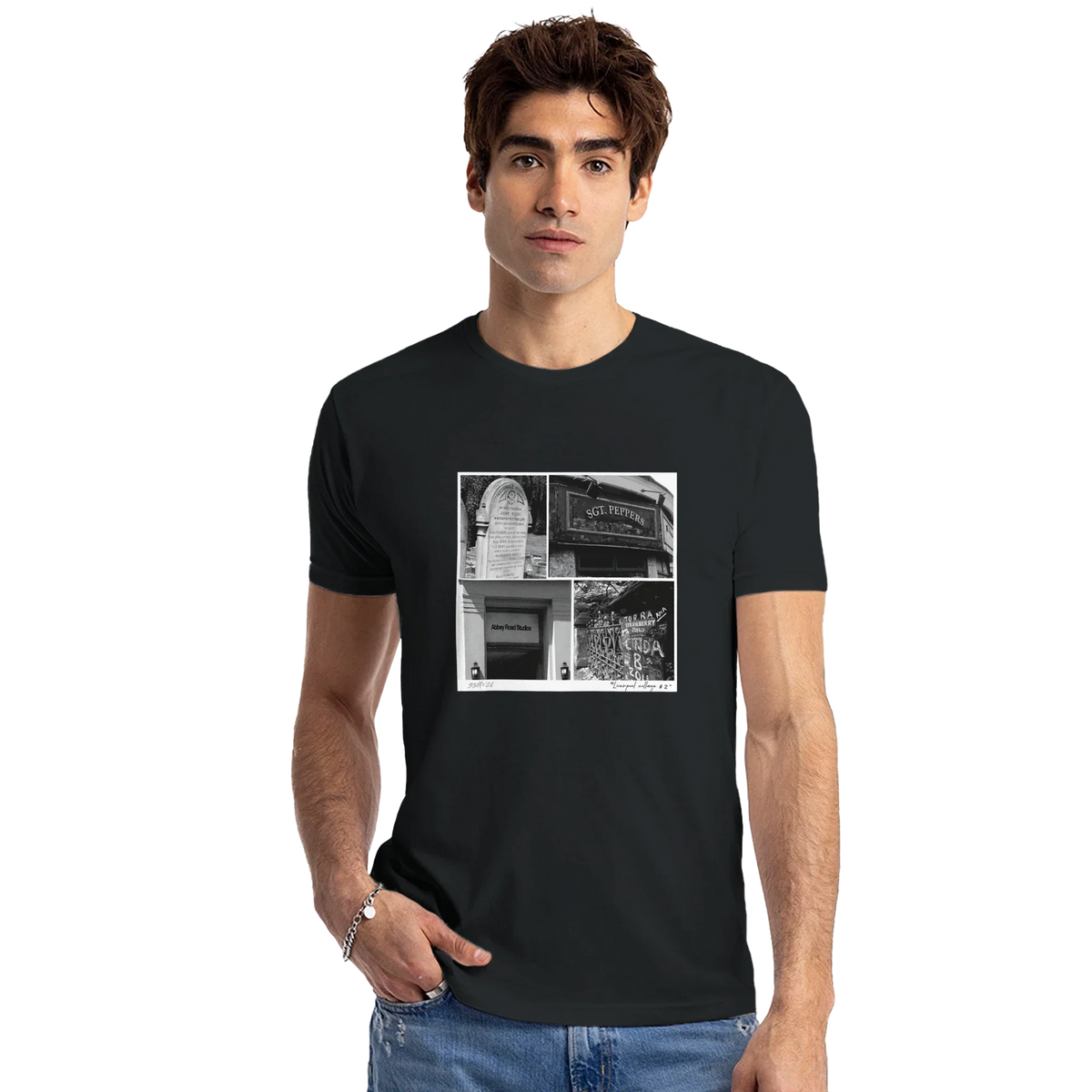 Liverpool Collage T-shirt product view