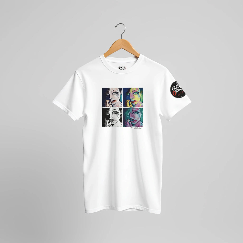 Midnight Ambition: Forged in Strength T-shirt product view