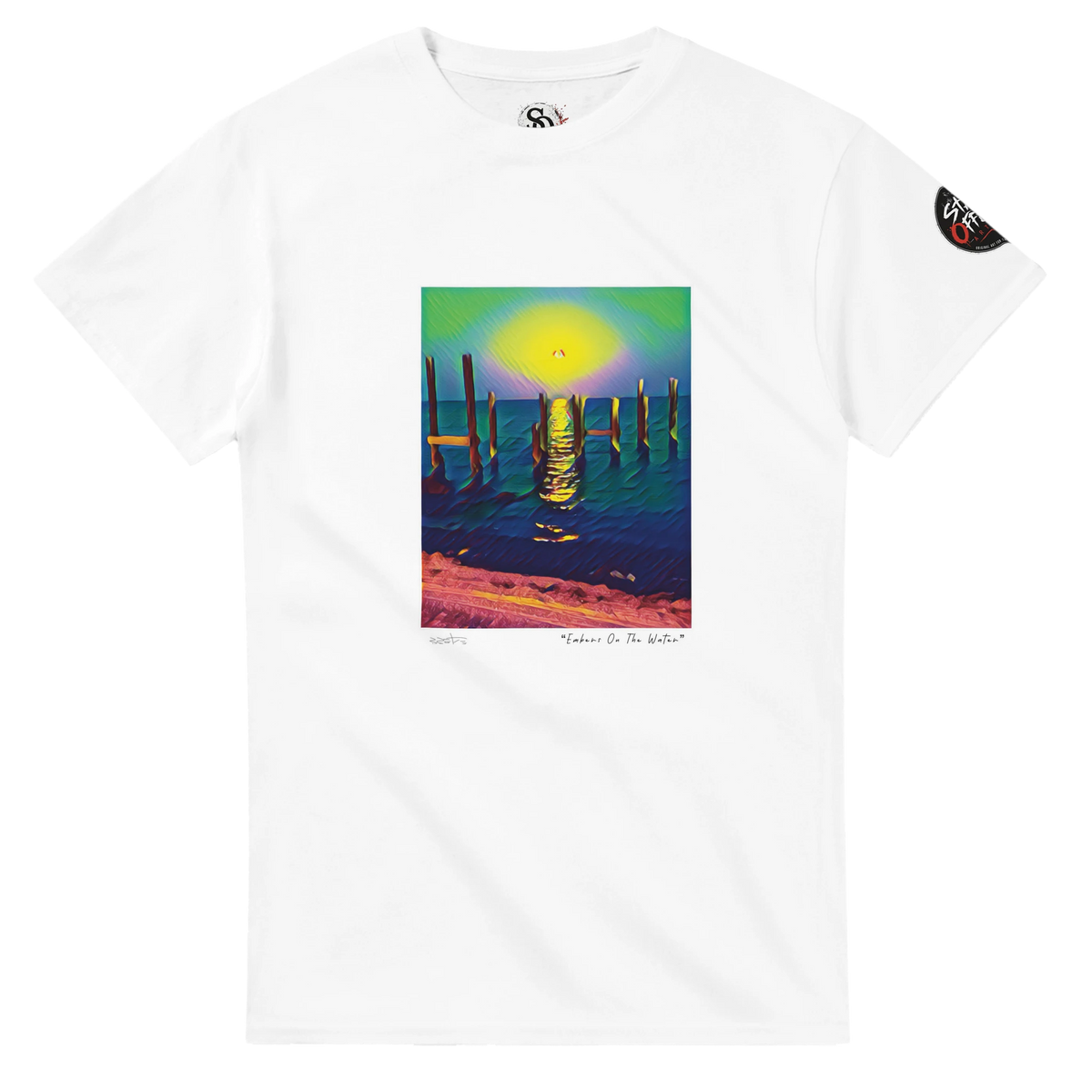 Embers on the Water T-shirt product view