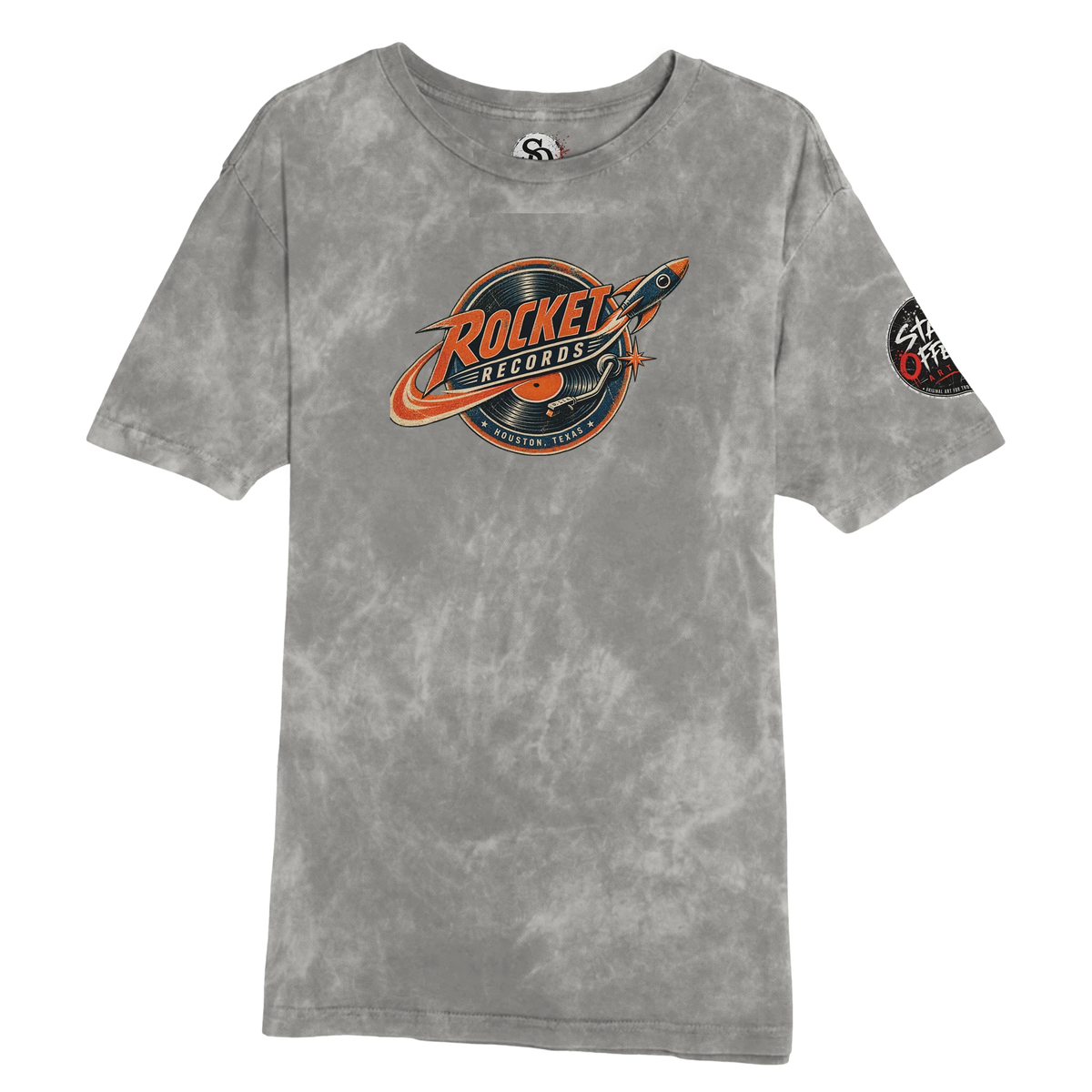 Rocket Records T-shirt product view