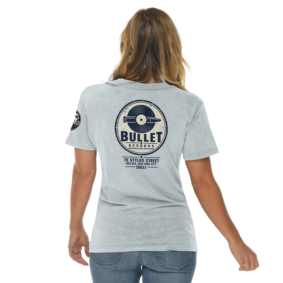 Bullet Records T-shirt product view