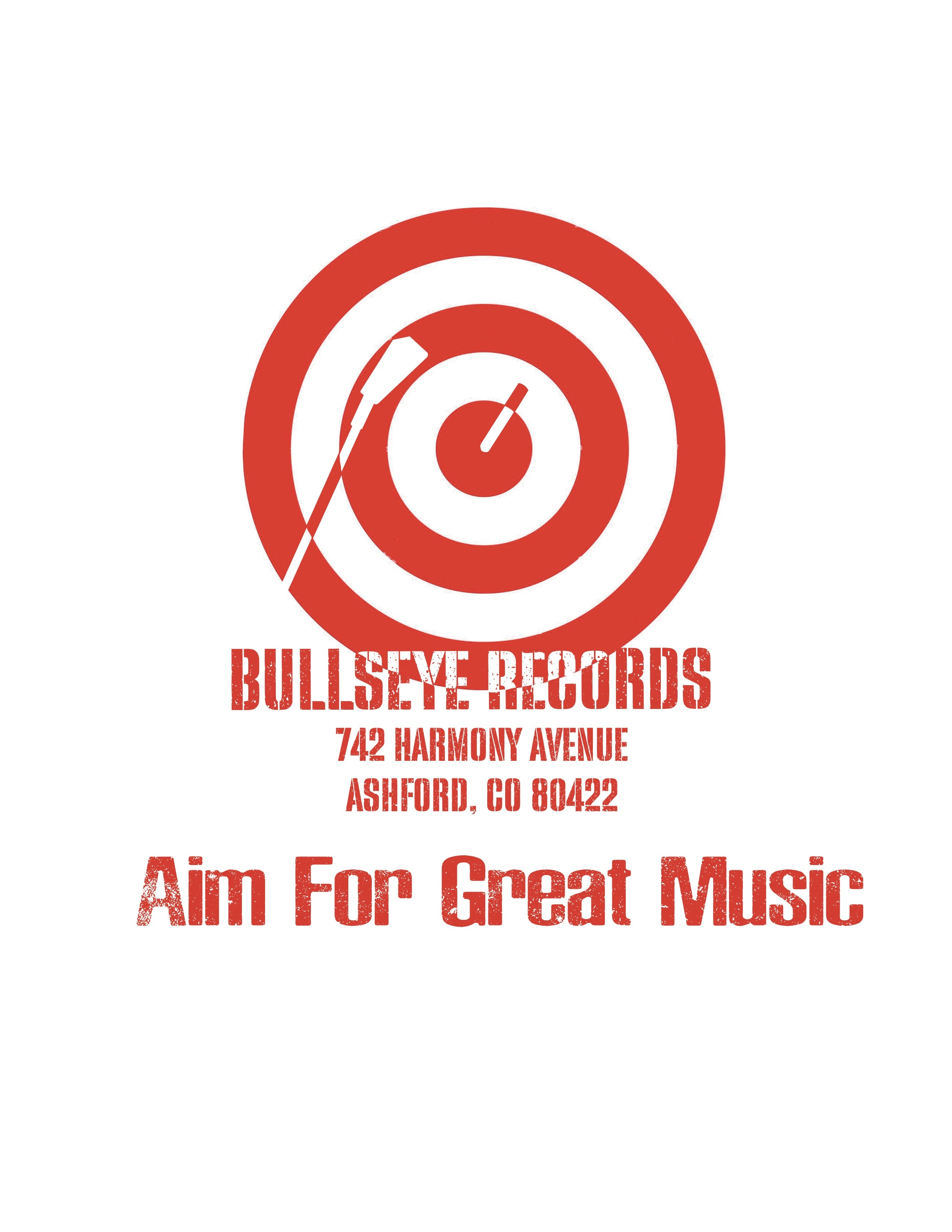 “Bullseye Records” Crewneck T-Shirt