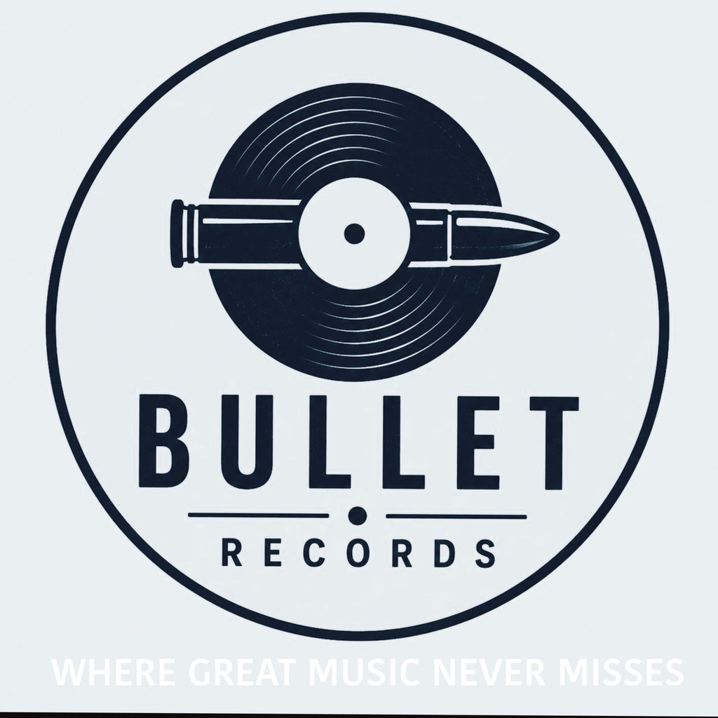 “Bullet Records, Chelsea, NYC” Two Styles of Crewneck T-Shirts