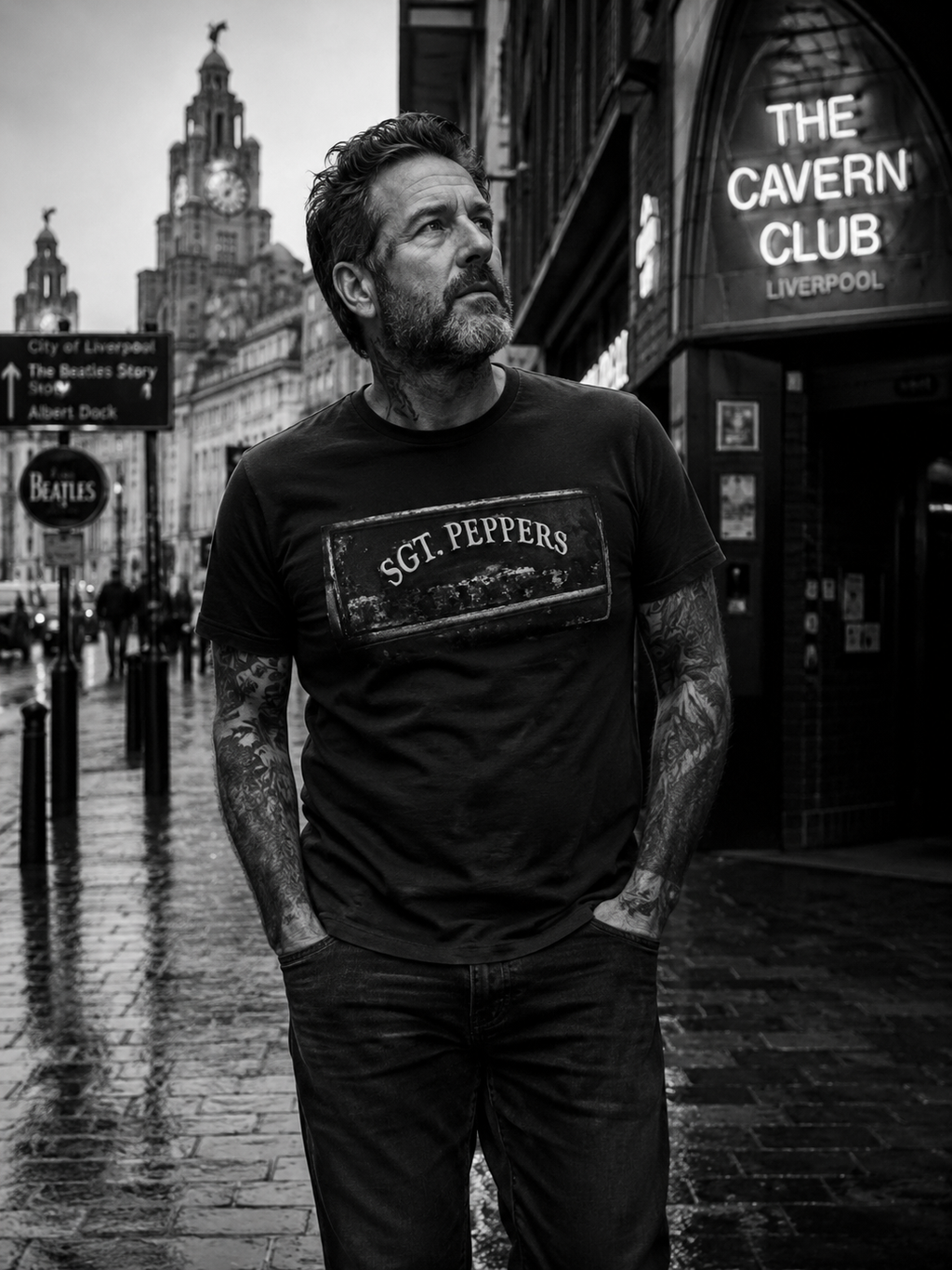 “Taught The Band To Play Two” Vintage Unisex Crewneck T-Shirt