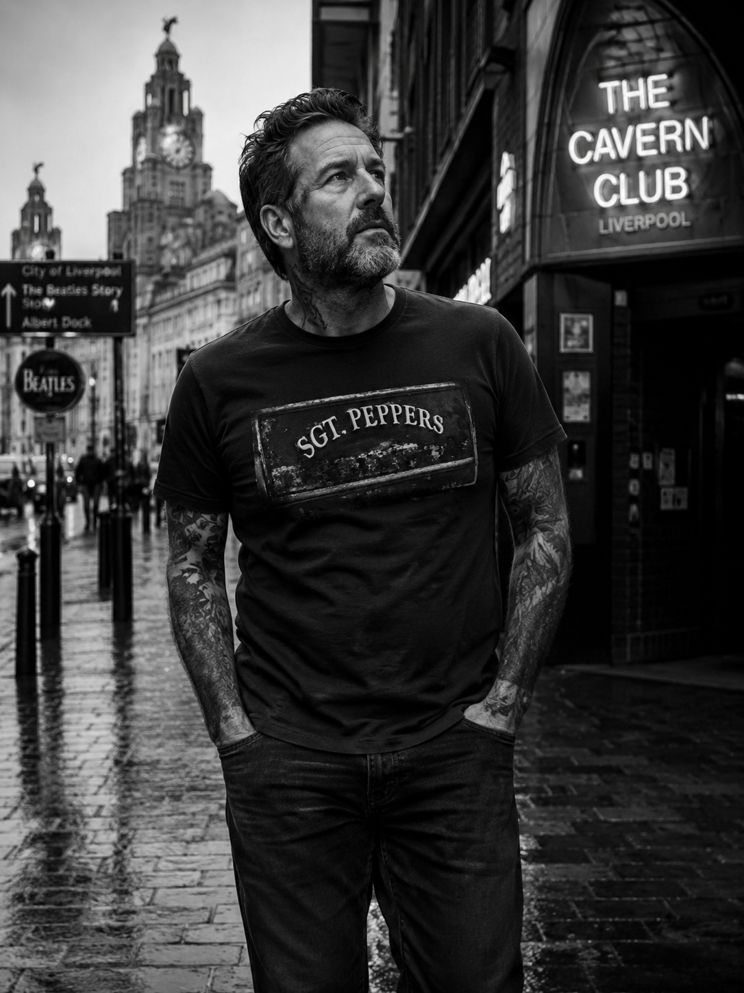 “Taught The Band To Play Two” Vintage Unisex Crewneck T-Shirt