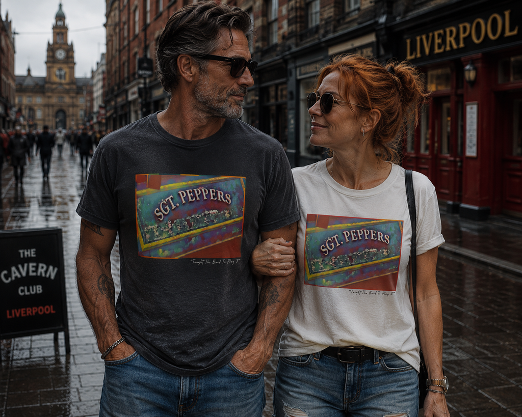 "Taught The Band To Play 3" Vintage Unisex Crewneck T-Shirt