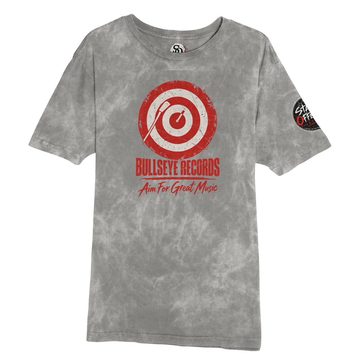 Bullseye Records Cloud Rock T-shirt front