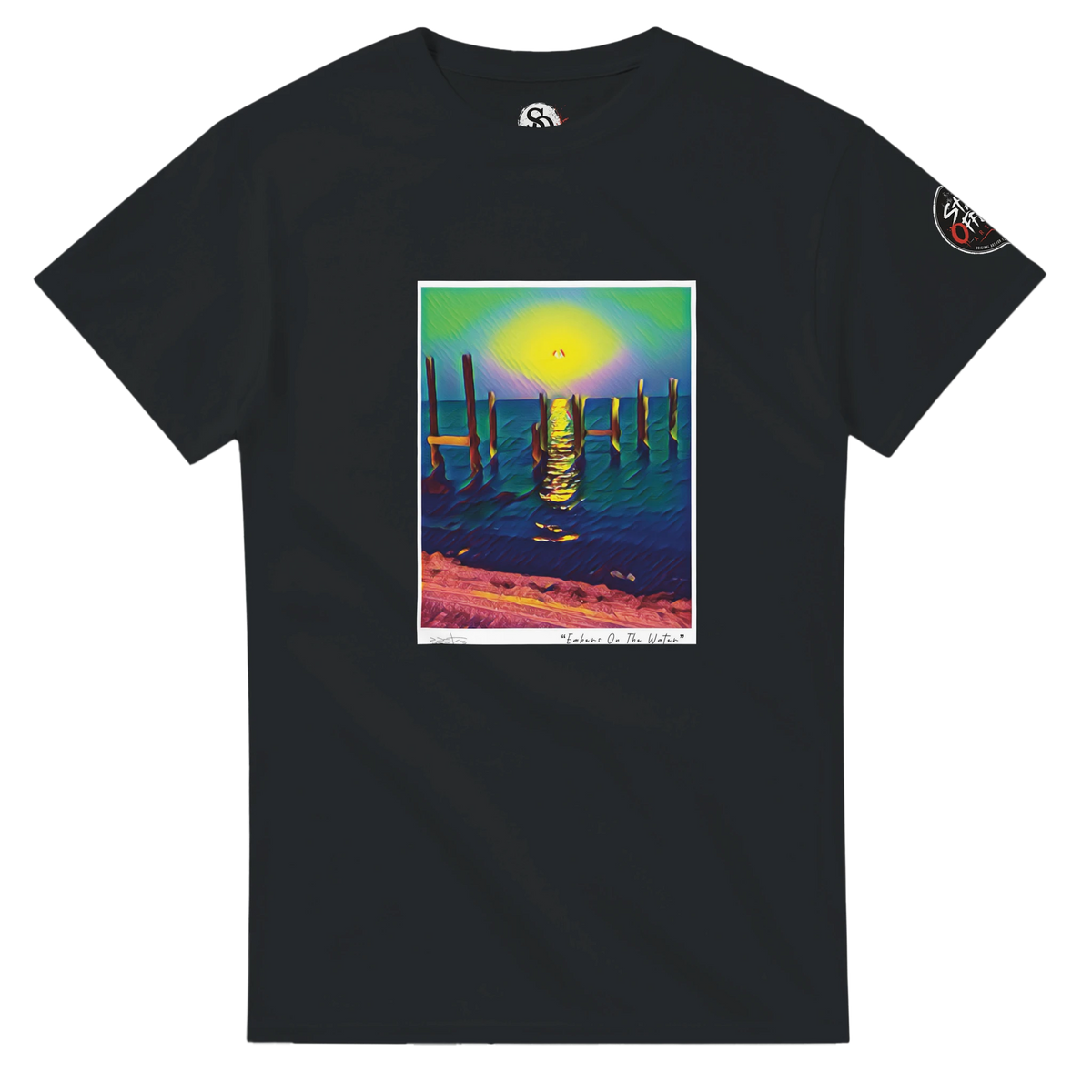 Embers on the Water T-shirt product view