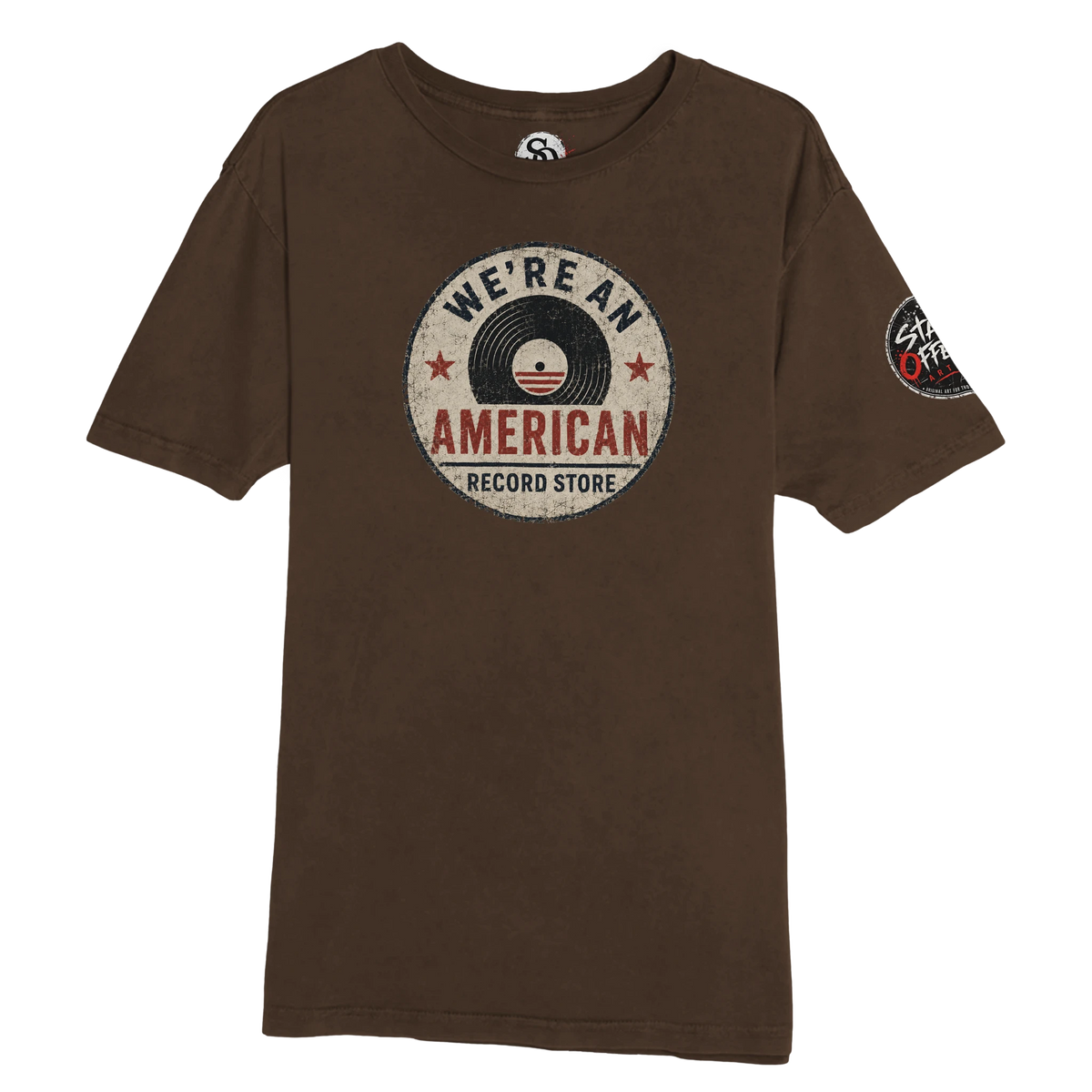 We're an American Record Store T-shirt product view